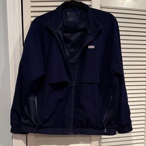 Figs Women's Navy scrub jacket